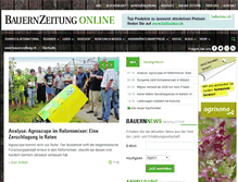 Tablet Screenshot of bauernzeitung.ch